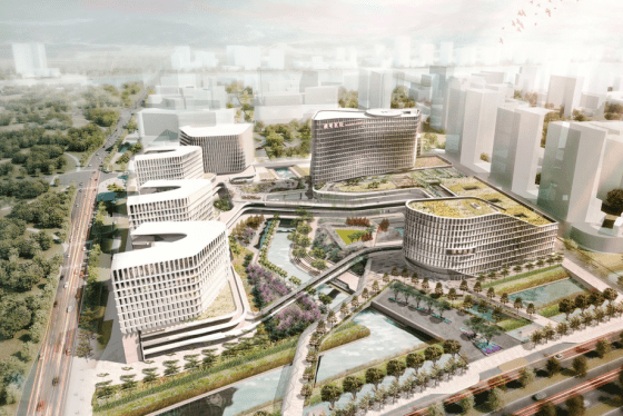 项目名称:横琴医院 设计单位:湖南省建筑设计院集团有限公司 联合设计
