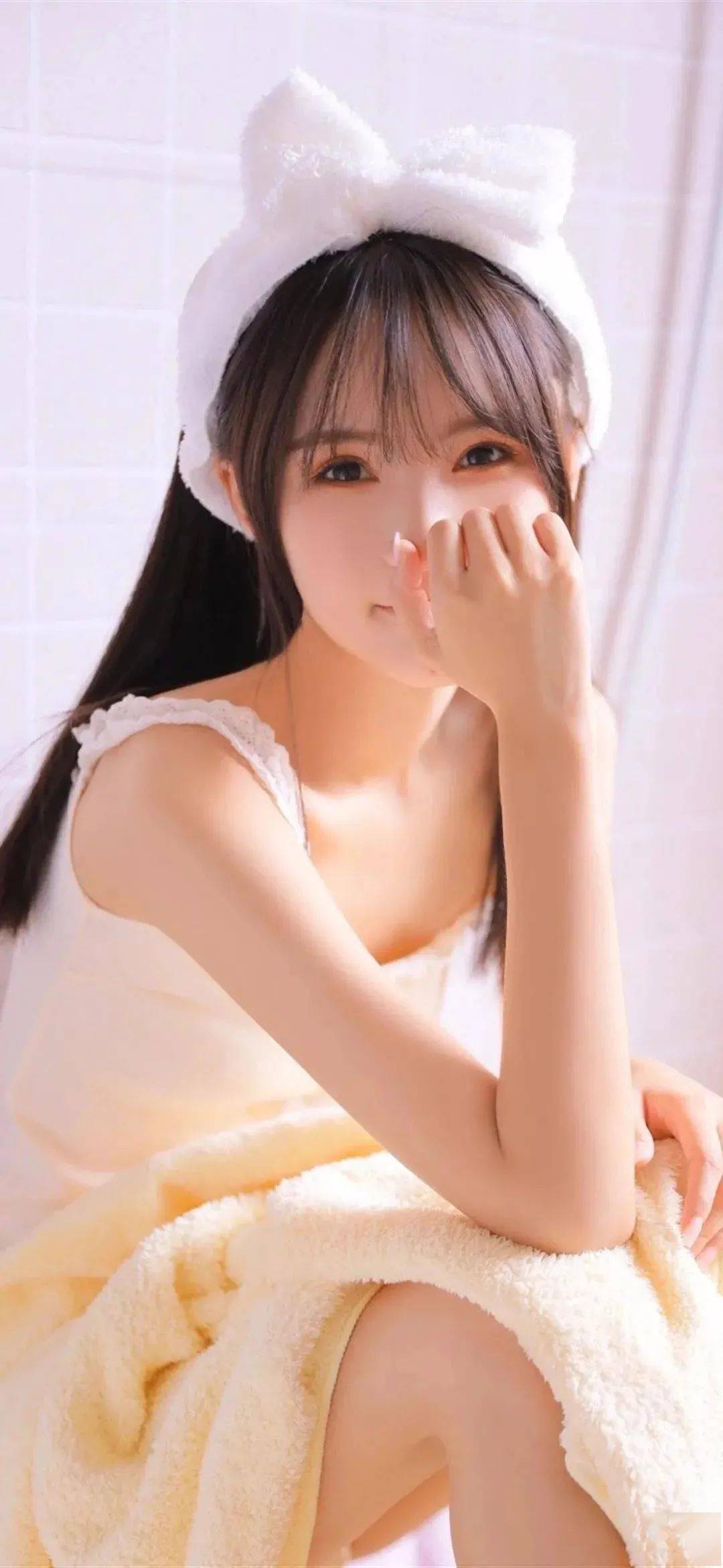 混搭壁纸_低头