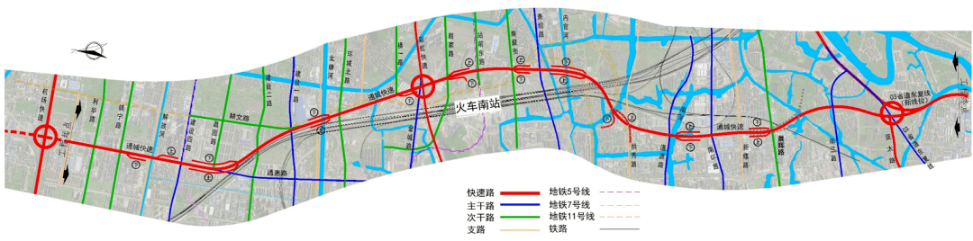 【期待】通城大道快速路(机场高速—晨晖路)项目全线获批