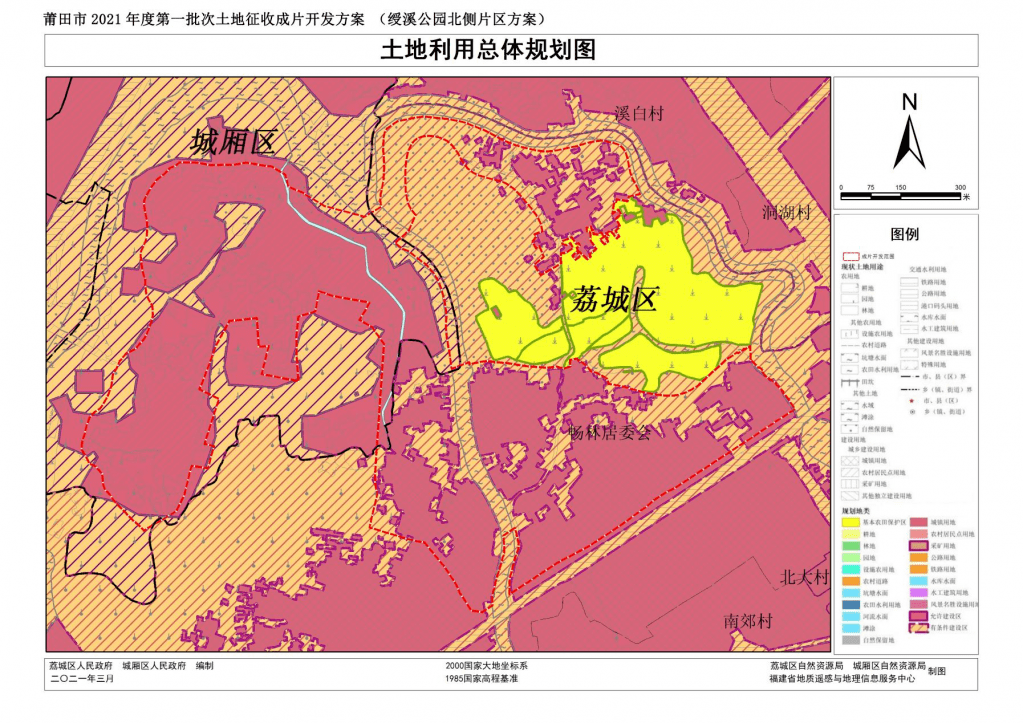 土地利用总体规划图