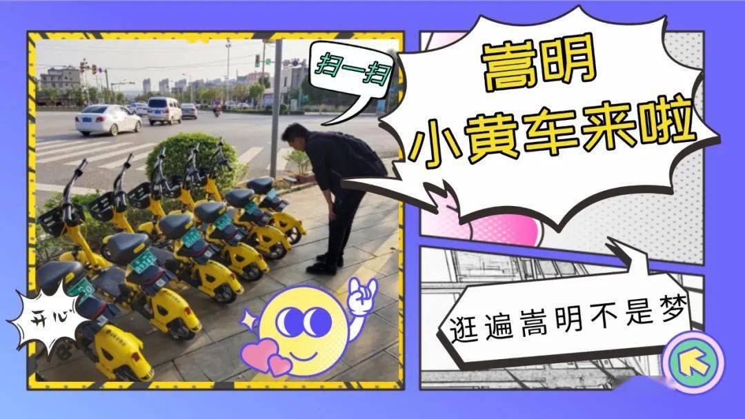 【最新】嵩明街头添新宠,"小黄"载你跑全城!