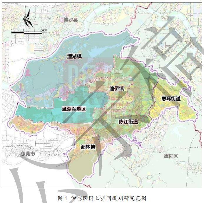 规划范围 本次规划范围惠环街道,陈江街道,沥林镇,潼侨镇和潼湖镇五