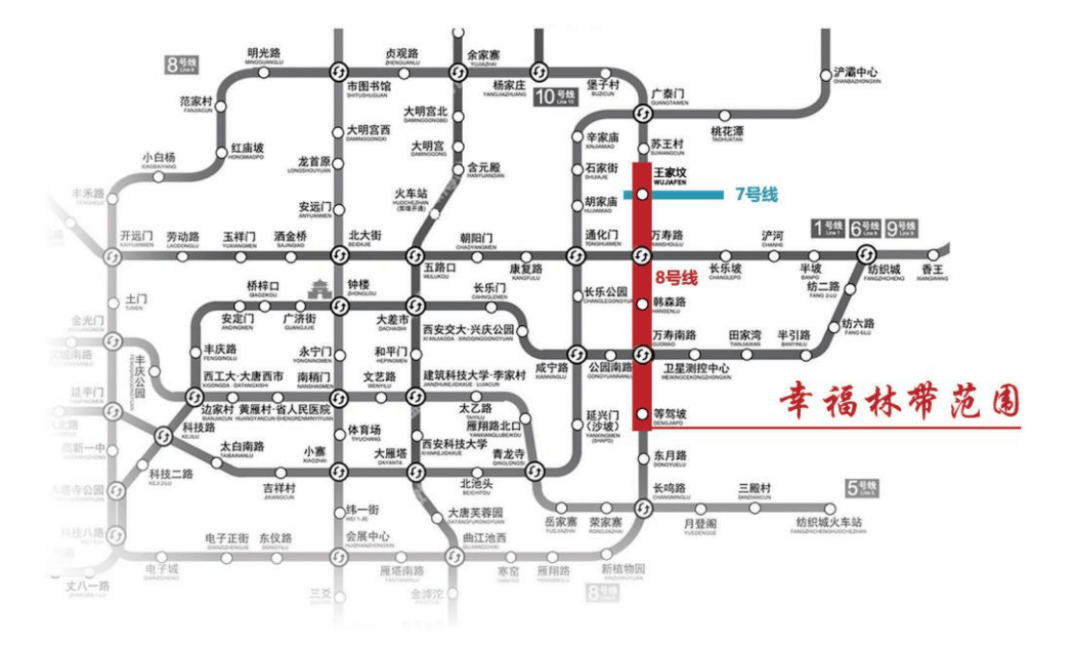 我为地球画上幸福绿丨探秘西安幸福林带的"四个智慧"