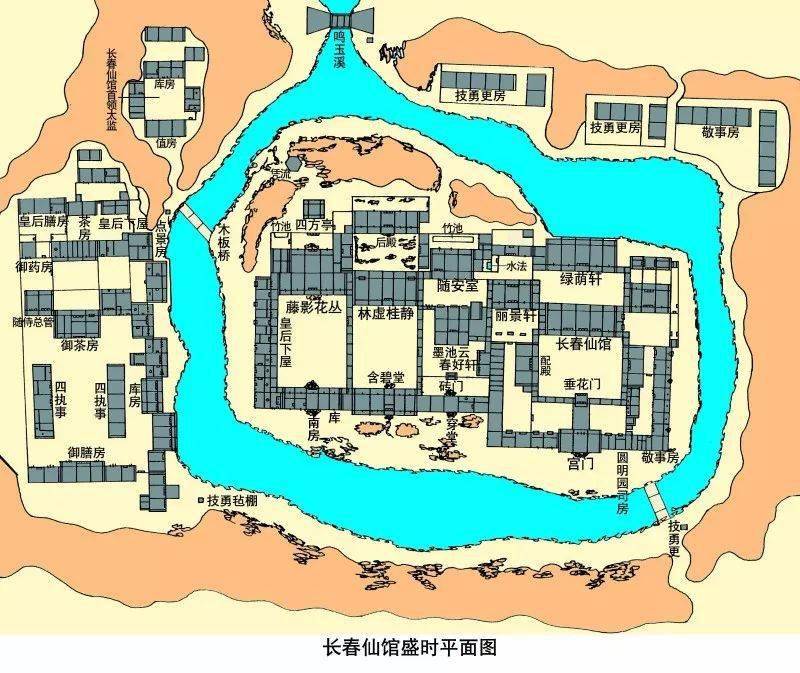 道光皇帝也居住在长春仙馆,所以长春仙馆又有圆明园"第一寝宫"的称号