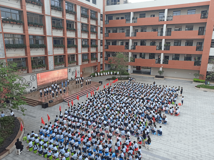 读党史立鸿志增滘小学举行庆祝建党100周年暨读书节活动