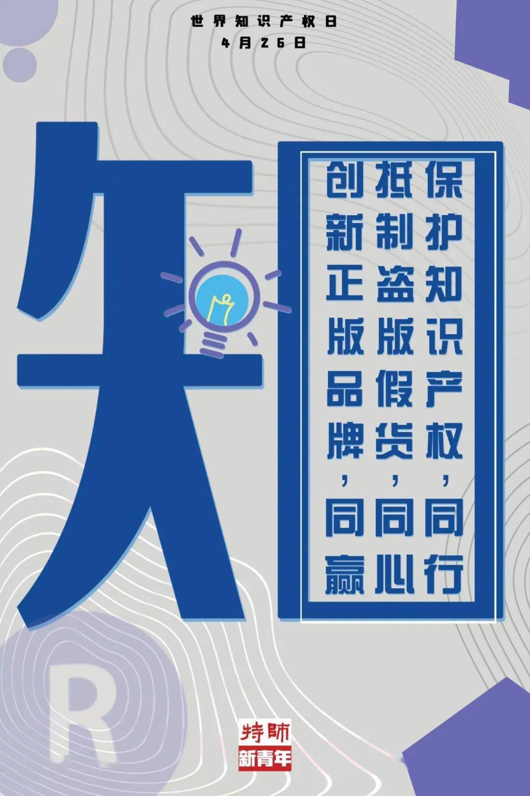 原创公益海报004世界知识产权日