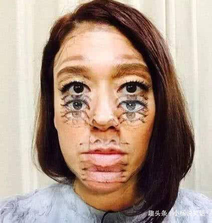 搞笑GIF:原以为是个小姐姐