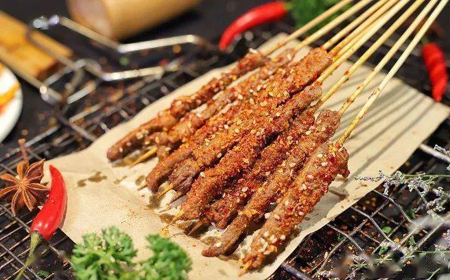 烤牛 串