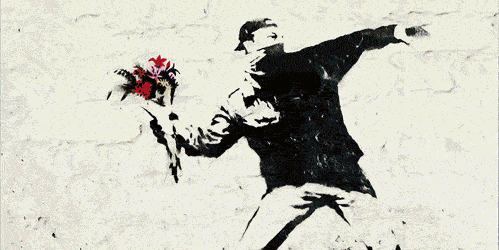 班克斯banksy,谜一样的艺术家,几乎是所有英国年轻人的偶像,他的作品