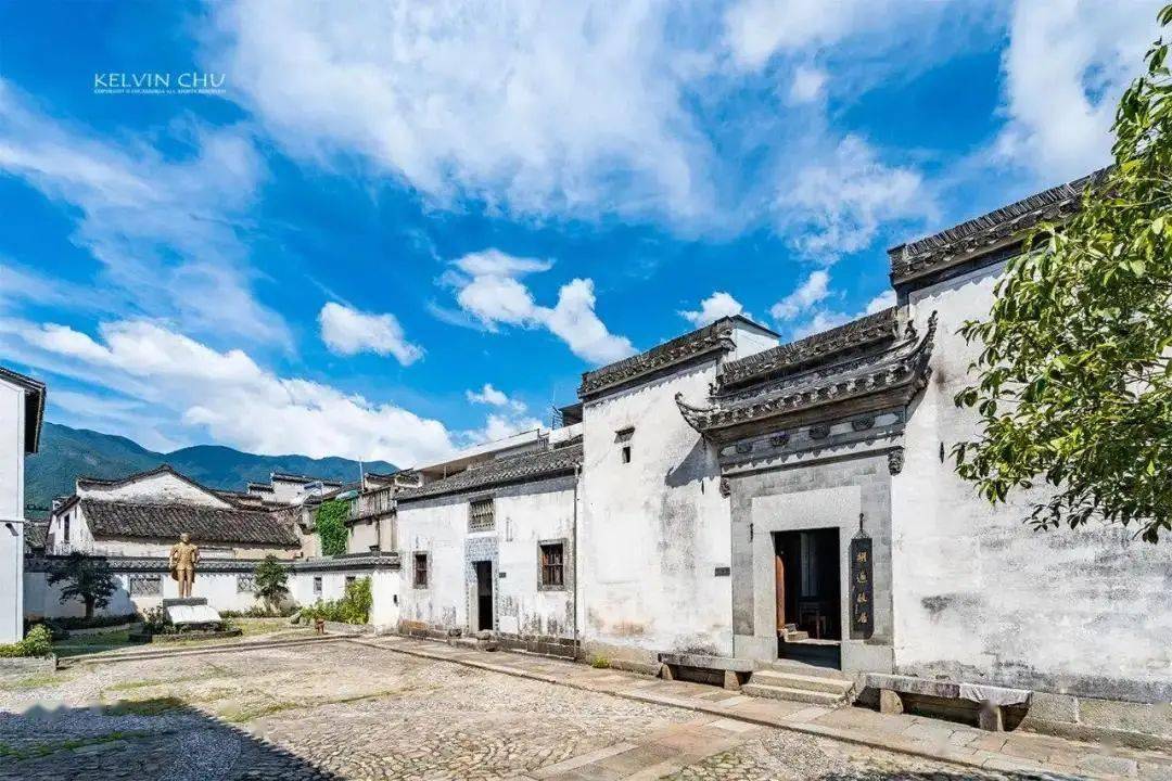 茯岭镇的徽杭古道景区 白地镇江村景区江氏宗祠 旌阳镇营坎路的旌德