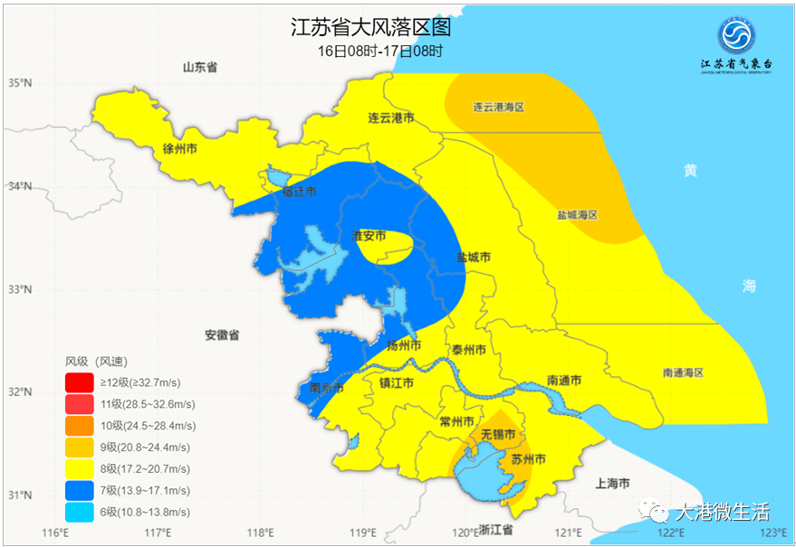 镇江天气预报