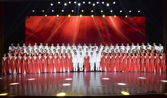 山东省人大常委会机关开展庆祝中国共产党成立100周年大合唱活动