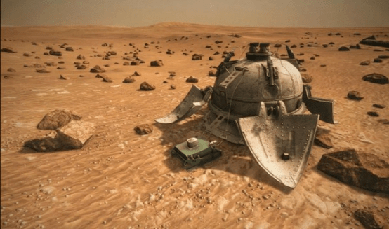 中国首辆火星车"祝融"号成功降落火星 | 附着陆动画