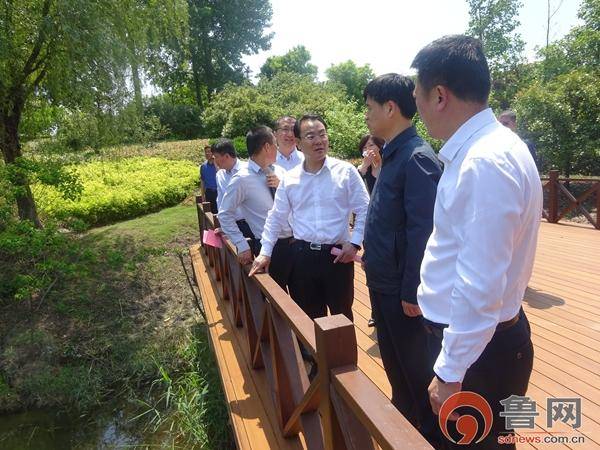 枣庄市副市长李守江到薛城区调研口袋公园等建设情况