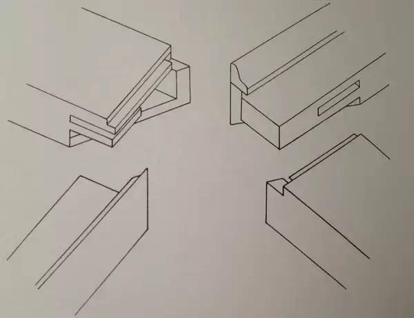 王世襄先生 手绘榫卯结构图