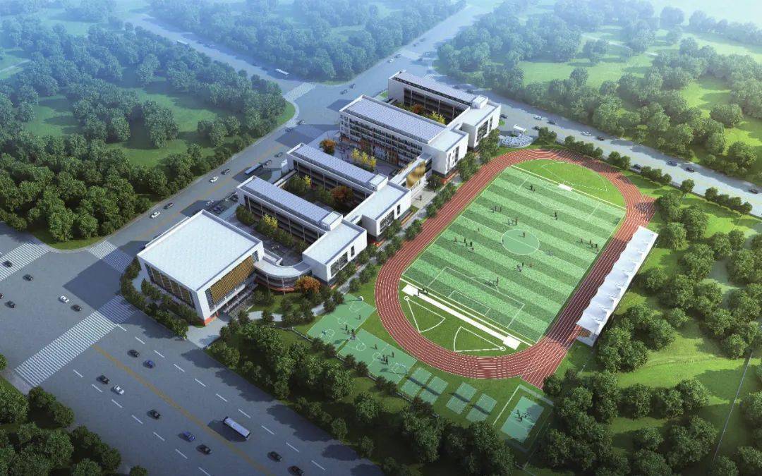 宜丰县城东学校建设项目位于新昌东大道北侧,民安路东侧;总投资约 1.