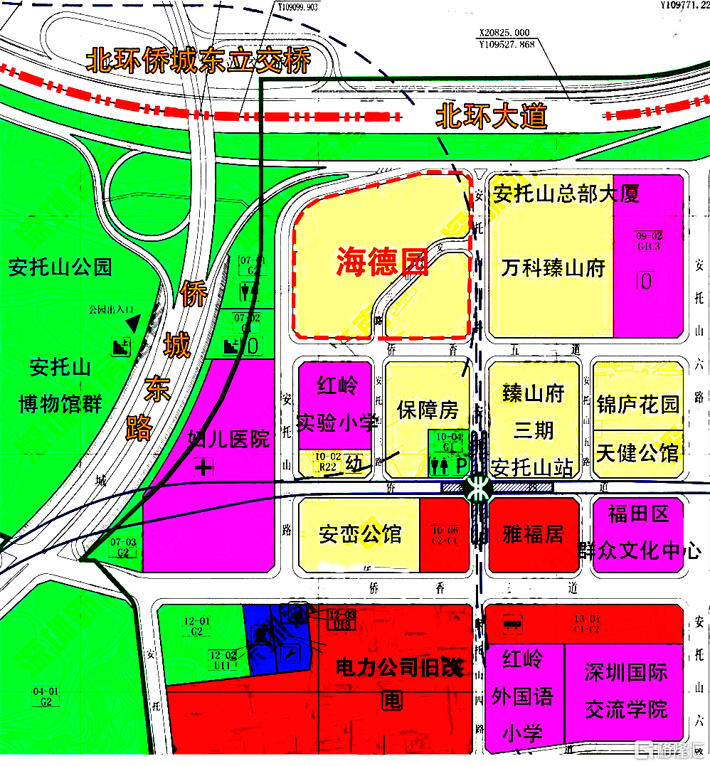 (图源:网络) 据规划, 海德园将建设8栋住宅塔楼,2层商业裙房和1栋幼儿