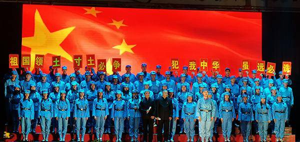 致敬百年唱响青春皖江工学院师生齐唱红歌