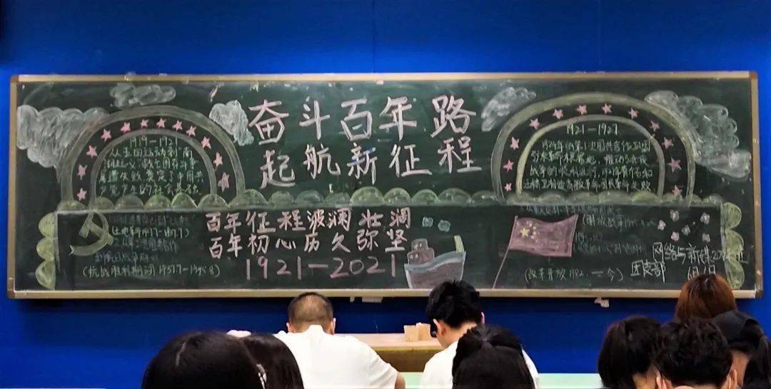 【团青之家】人文艺术学院开展"奋斗百年路,启航新征程"团日活动