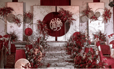 中式婚礼场景布置