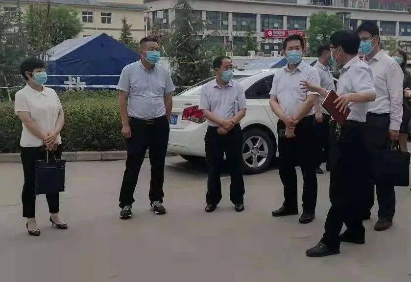 省卫健委调研麟游县救治能力项目实施情况