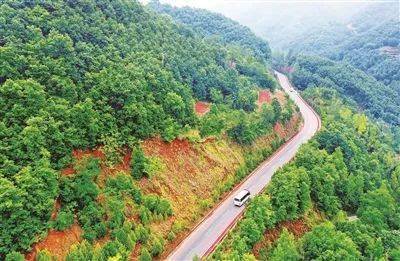 嵩县最美乡村旅游路带动乡村振兴—— 好景色美不胜收 新气象数不胜数