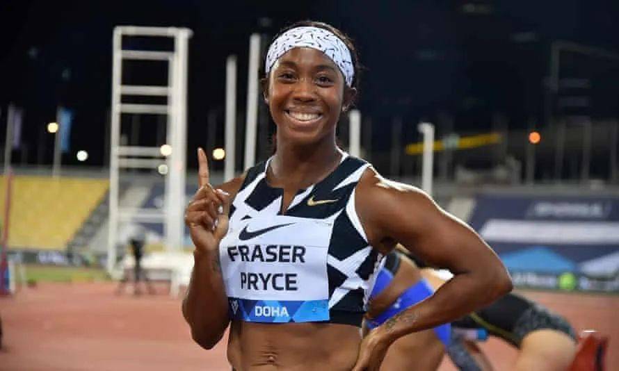 3m/s) by 弗雷泽 shelly-ann fraser-pryce 牙买加 2021年6月5日创于