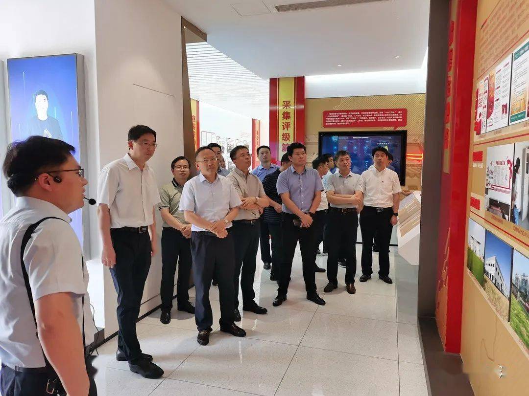 许华为赴天长市考察党建引领信用村建设工作_庐江县