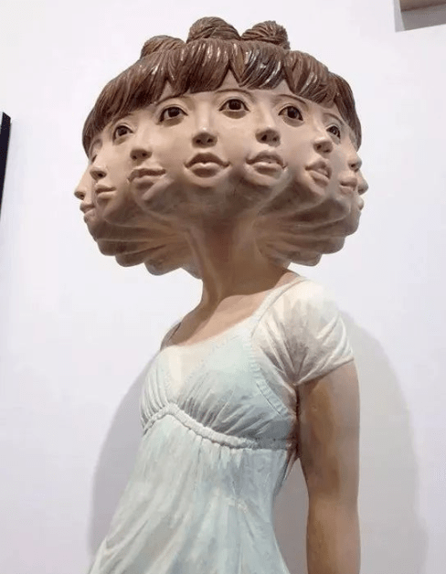 矛盾又统一的人体木雕日本雕塑家yoshitoshikanemaki