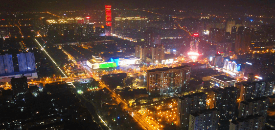 太迷人了一大波组图带你云体验海安夜景