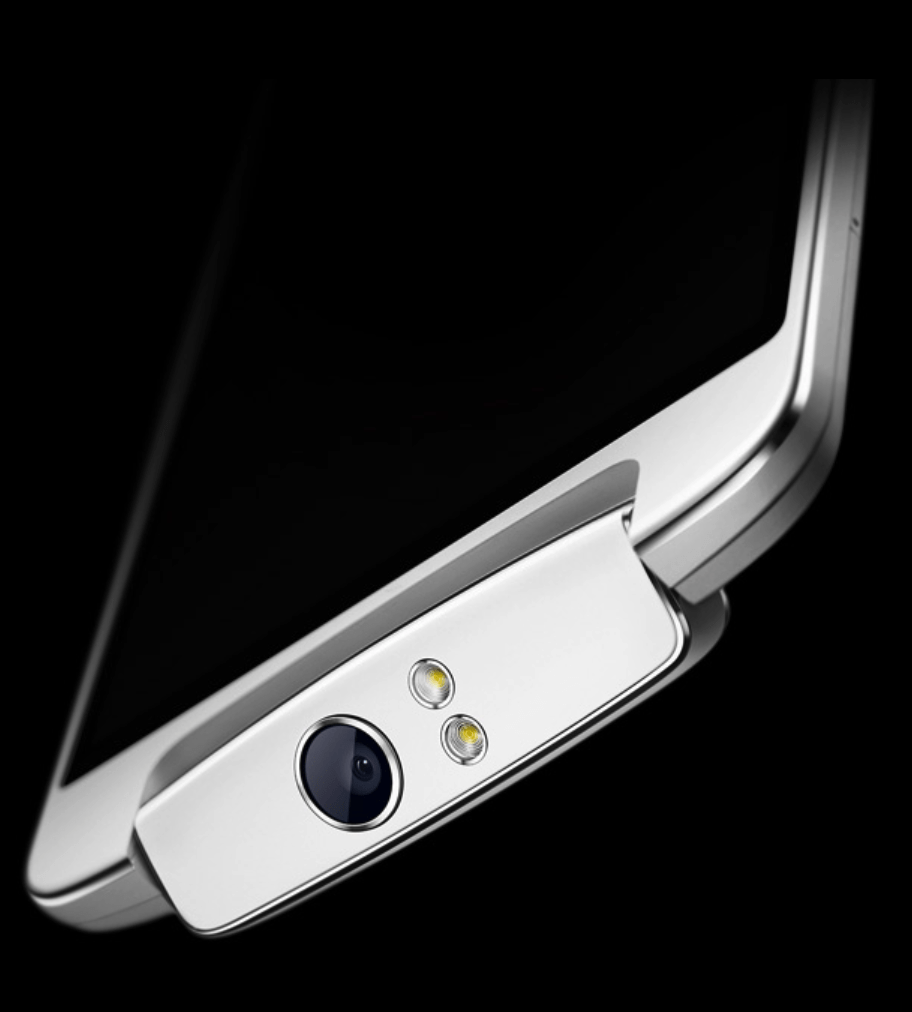 oppo n1,全球首款翻转摄像头智能手机 ▲oppo reno 侧旋升降结构