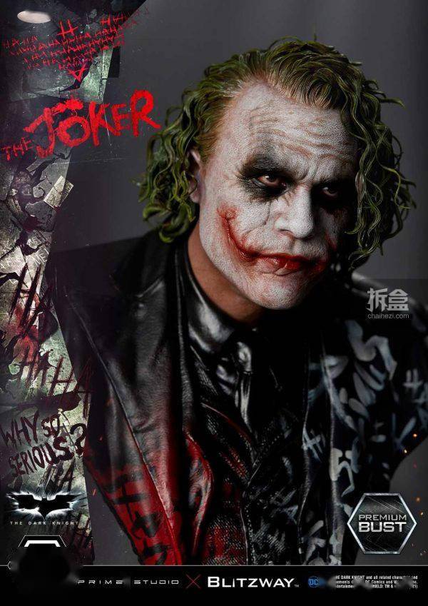 prime 1 studio x blitzway:1/3 joker 小丑 希斯莱杰