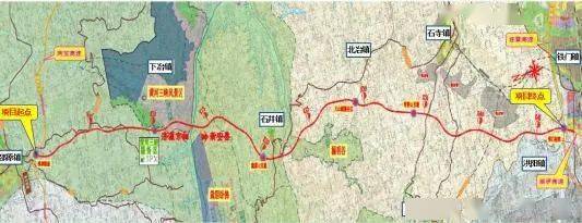 叶县至鲁山高速公路起于叶县南与宁洛高速交叉,路线向西经廉村镇南