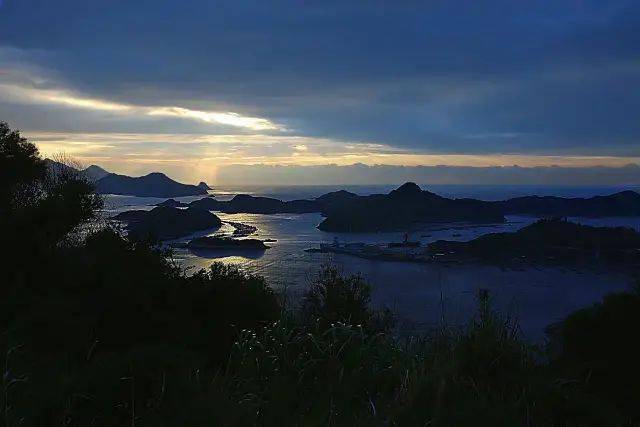 霞浦花竹日出