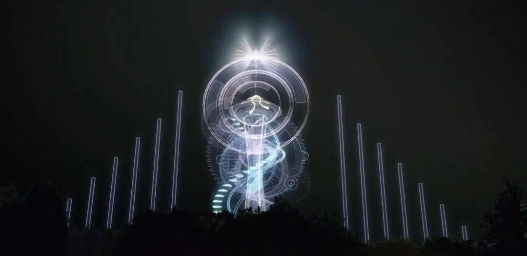 ar赋能虚拟灯光秀激活线上狂欢