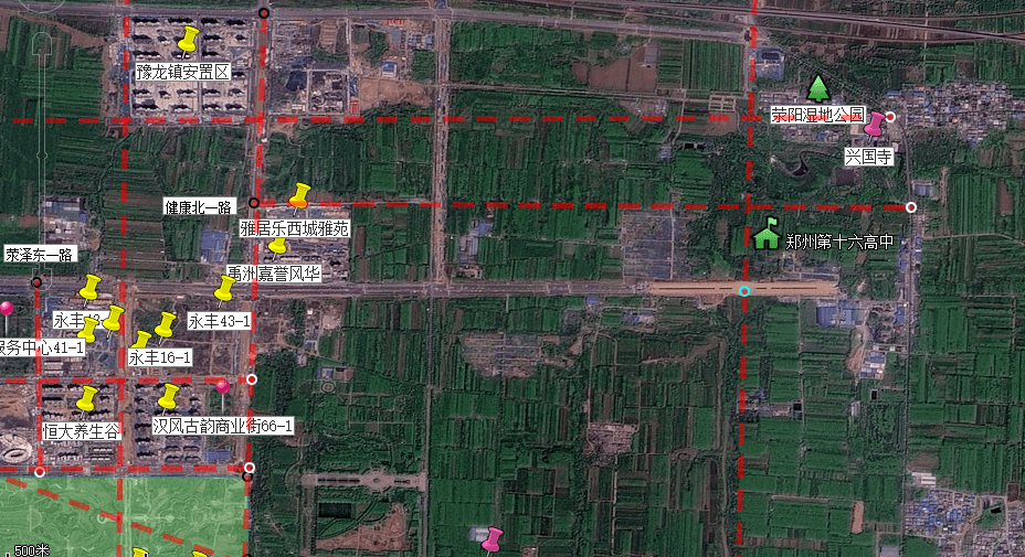 郑州第十六高级中学落户荥阳健康城,已招标即将开建