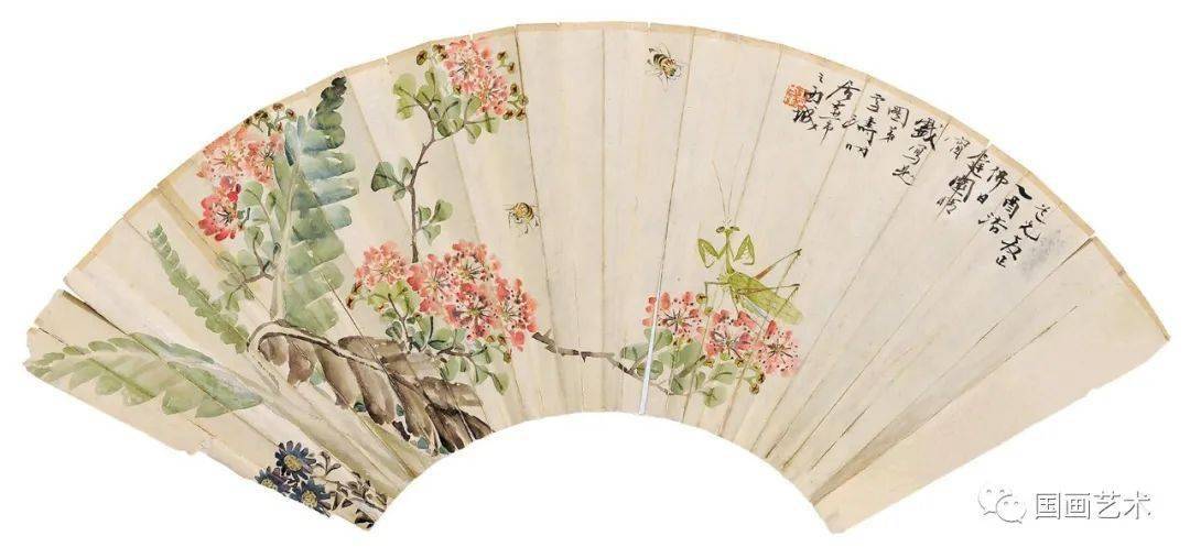 夏日凉风:王雪涛扇面