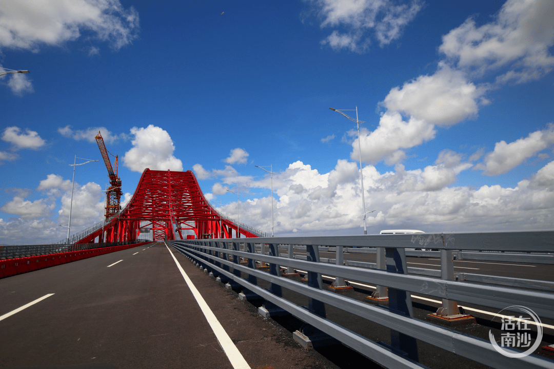 网友实拍,南沙明珠湾大桥车辆可以通行啦!每日