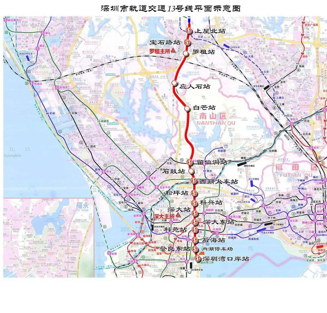 深圳一条地铁线即将穿海!今明两年还将开通这些线路!