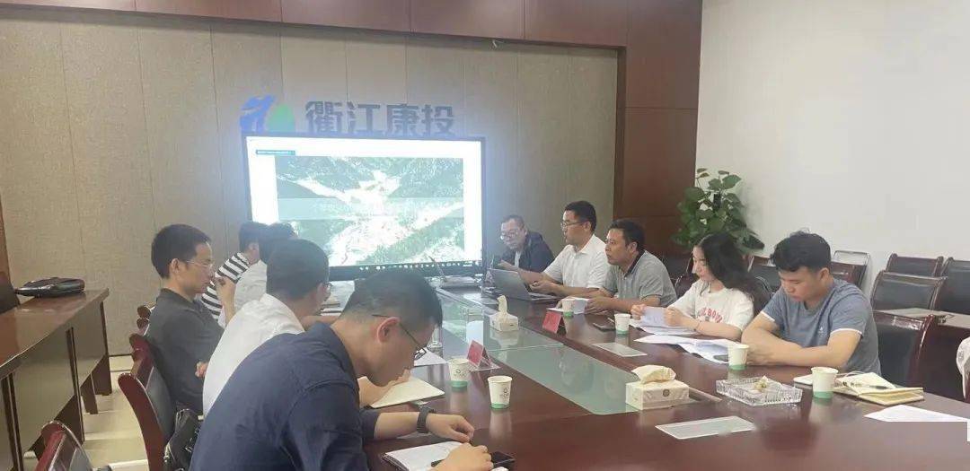 在公司接待了联众文旅集团董事长余学兵,战略发展部总经理史志华一行