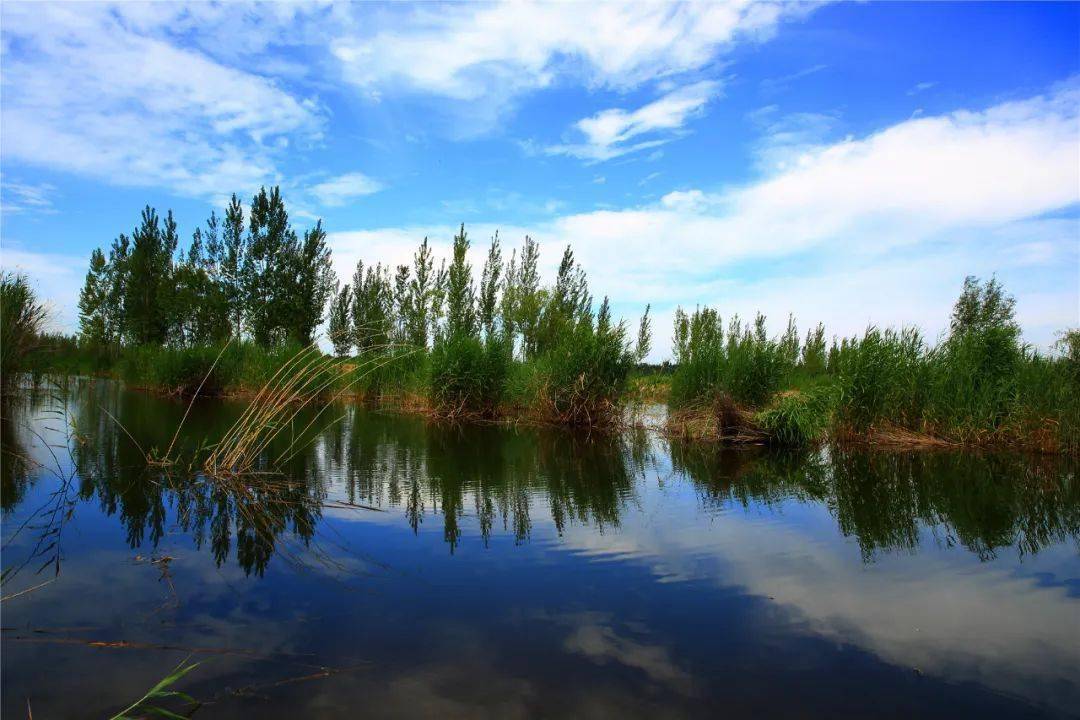 旅游| 新晋打卡地!滹沱河三期鹿泉段风景如画!