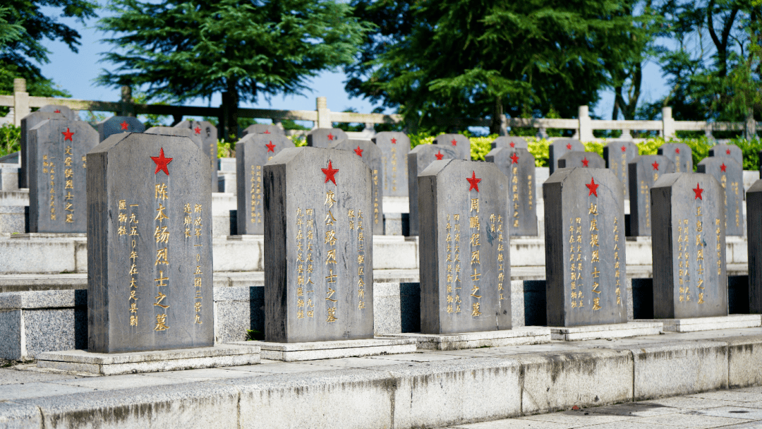 陵园主要由大门及浮雕,革命烈士纪念碑,烈士墓,唐赤英纪念广场,革命