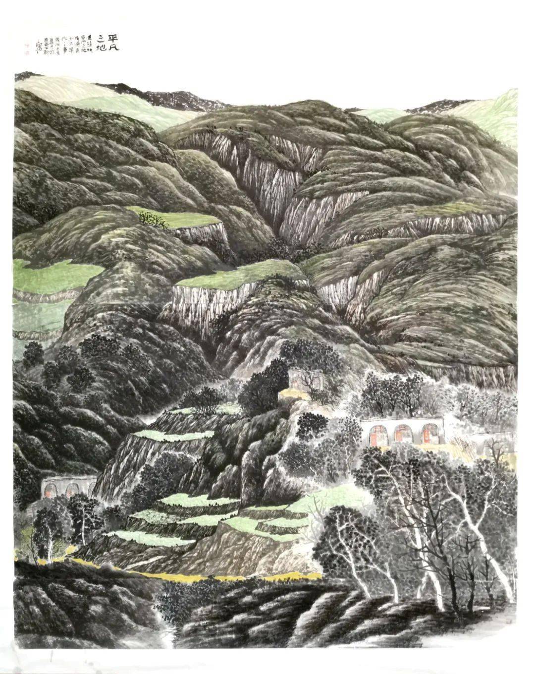 陕西大长安国画院建院五周年展示月丨画家张建军