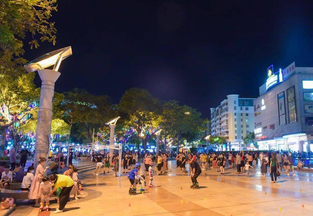 亮眼光彩夺目看惠安的灯光夜景点亮浪漫夏日