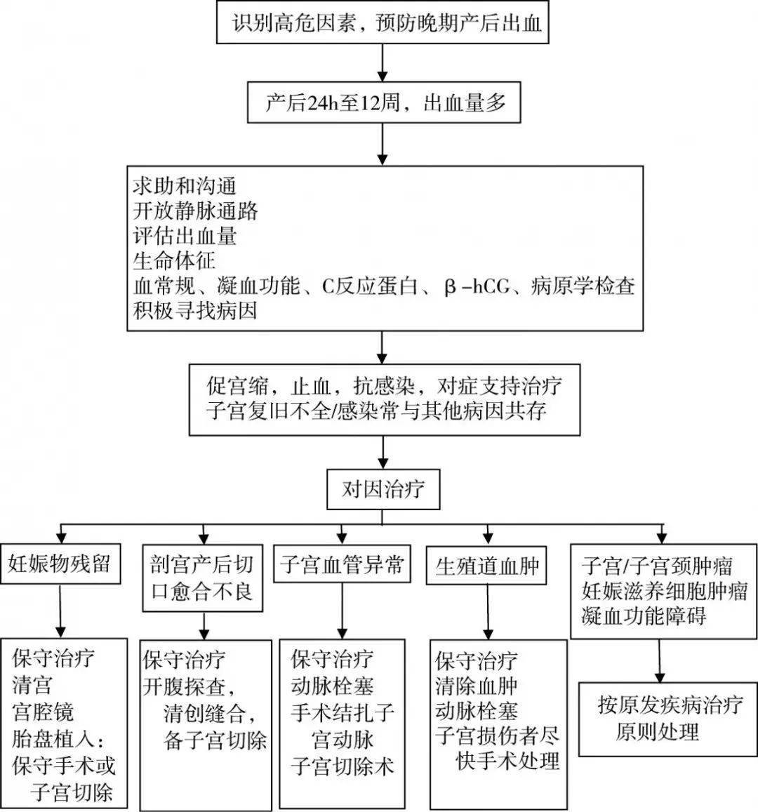 最新专家共识:晚期产后出血,如何及时识别和处理?附防治流程图