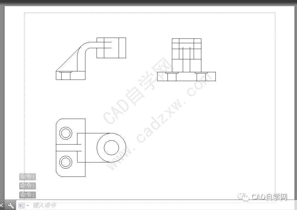 cad三视图还可以这样出,估计你没用过!