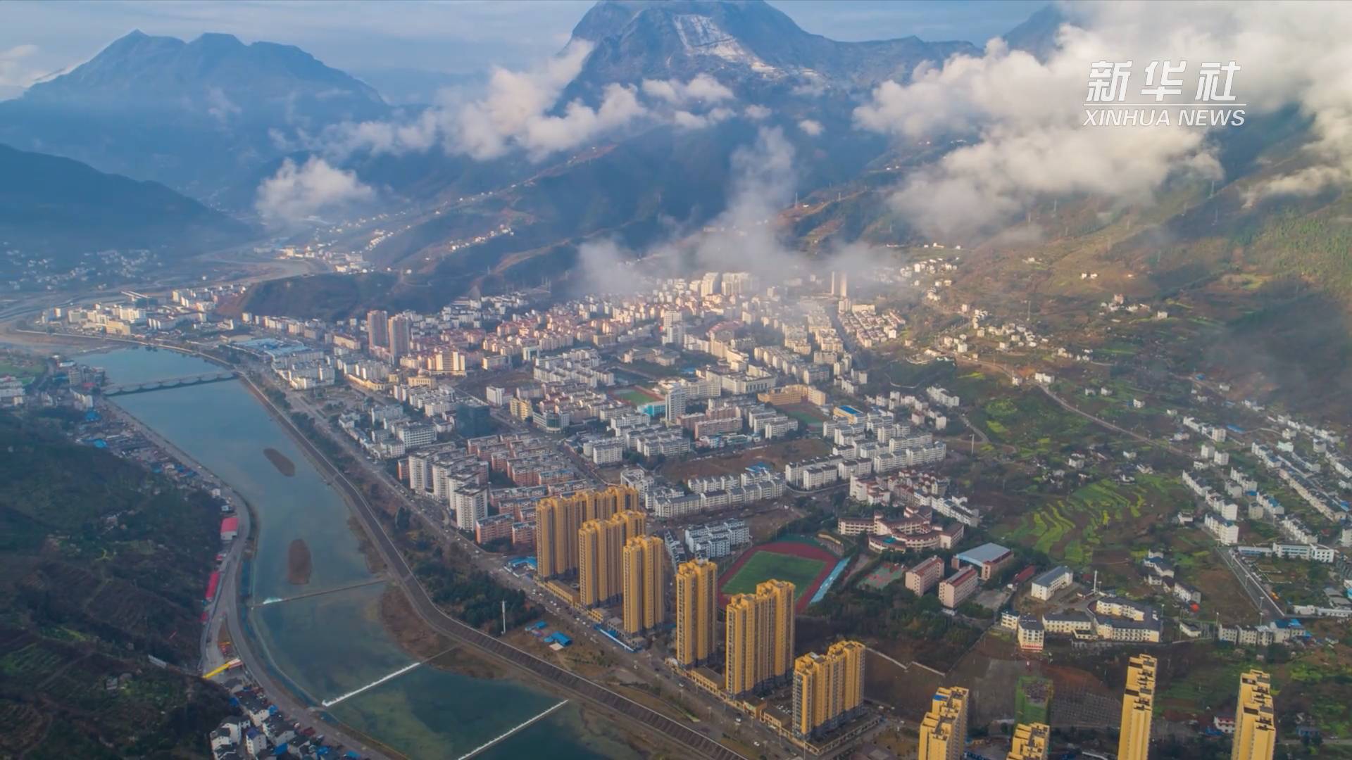 湖北宜昌市兴山县地处三峡库区,风景秀丽,以昭君文化,山水自然风光为