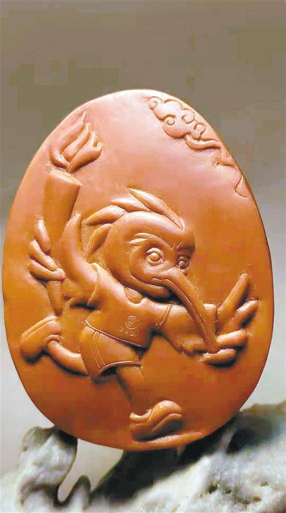 锉刀|核雕“秦岭四宝”祝福十四运会