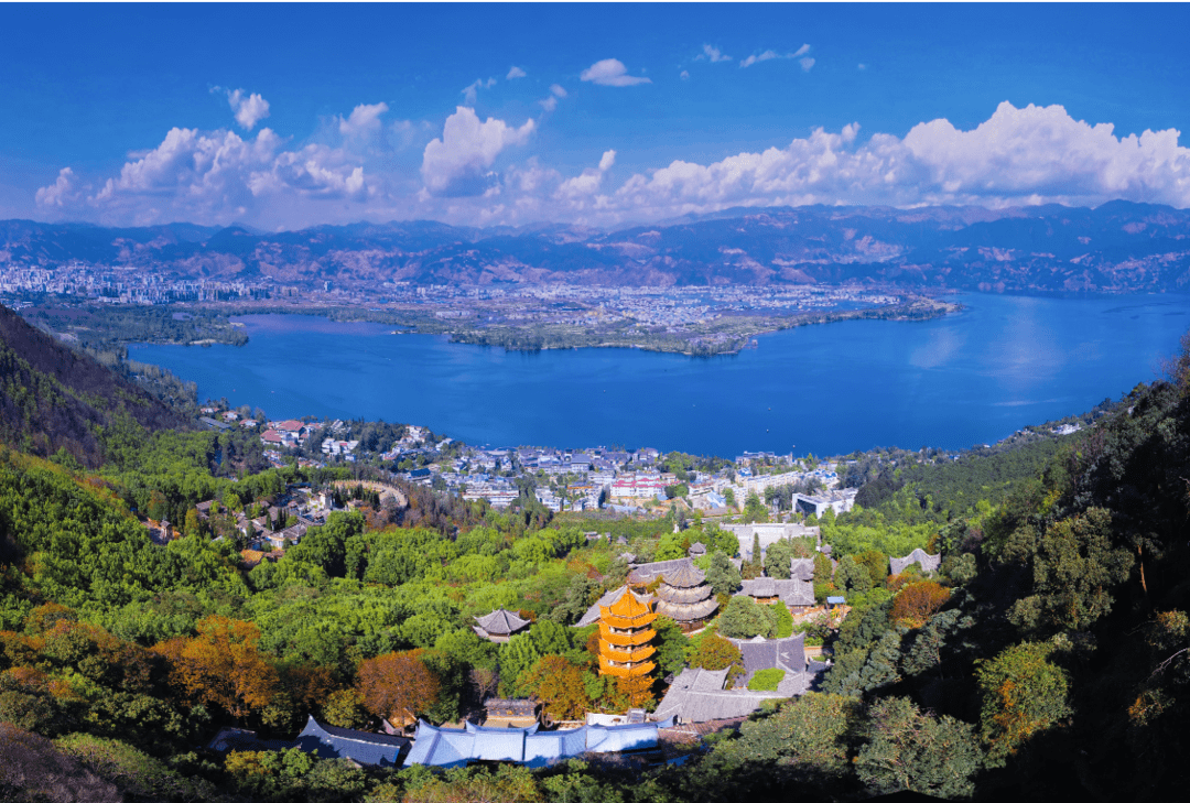 四川省第二大淡水湖西昌邛海(西昌市委宣传部供图)