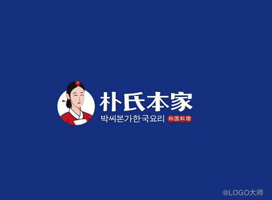 韩国餐厅logo设计欣赏!